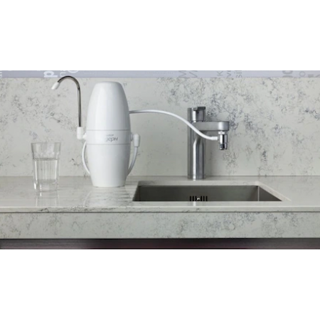 Filtru Apa Potabila Aquaphor Modern 2, Montare la Robinet, Capacitate Filtrare 4000 L, Alb