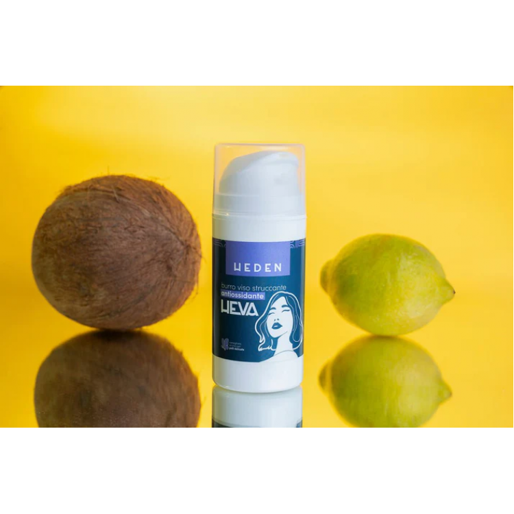 Unt demachiant antioxidant, Heva 100 ml, îmbogățit cu vitamina C și acid ferulic Unt demachiant antioxidant, Heva 100 ml, îmbogățit cu vitamina C și acid ferulic