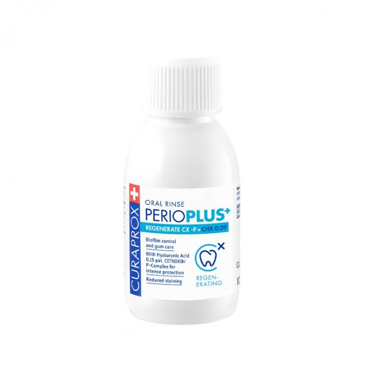 CURAPROX Perio Plus+ Regenerate - Apă de gură cu 0,09% Clorhexidina