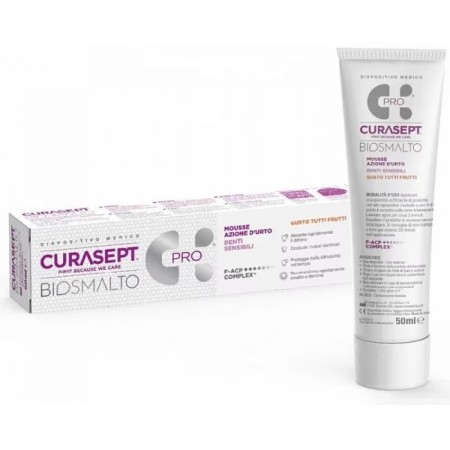 Pastă de Fluorizare - Curasept Biosmalto Sensitive Teeth Pastă de Fluorizare - Curasept Biosmalto Sensitive Teeth