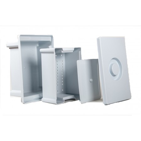 Cuva Dezinfectie cu Capac si Gratar, Capacitate 3L