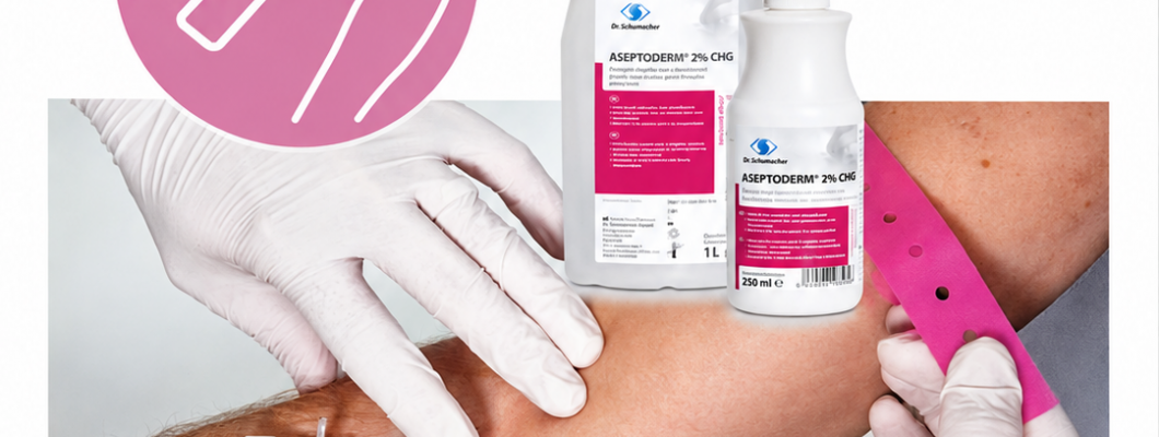 Antiseptic cu Clorhexidina pentru Dezinfectia Pielii