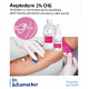 Aseptoderm 2% CHG Colorat, pentru Dezinfectia Pielii, 250ml