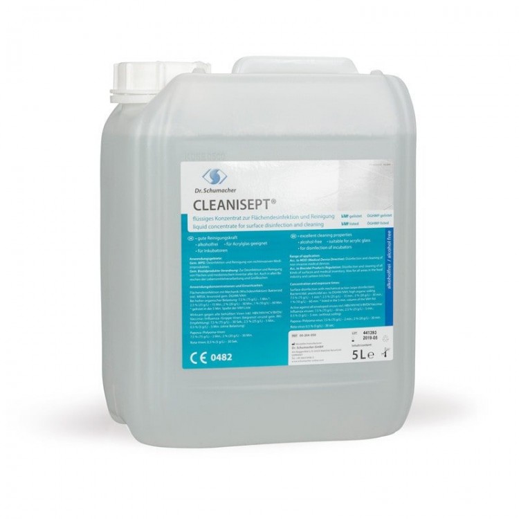 Dezinfectant Suprafete si Dispozitive Medicale - Cleanisept 5L(Concentrat)