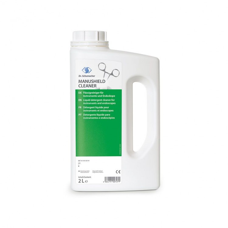 Manushield Cleaner 2L (Inlocuitor Instru Plus) - Detergent Concentrat Instrumentar si Endoscoape