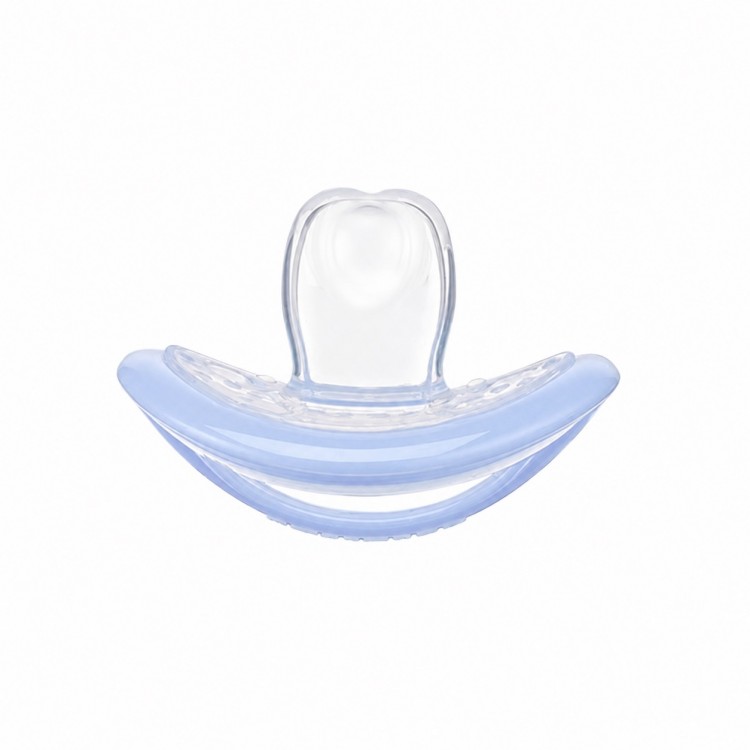 Suzeta Bebelusi Baby Blue, Curaprox Baby Marimea 0, de la Nastere pentru Toate Varstele