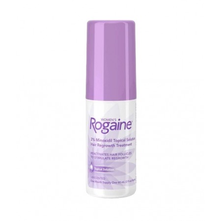 Rogaine Solutie, impotriva Caderii Parului, Minoxidil 2%, pentru Femei, Tratament 1 luna (1 x flacon 60ml)