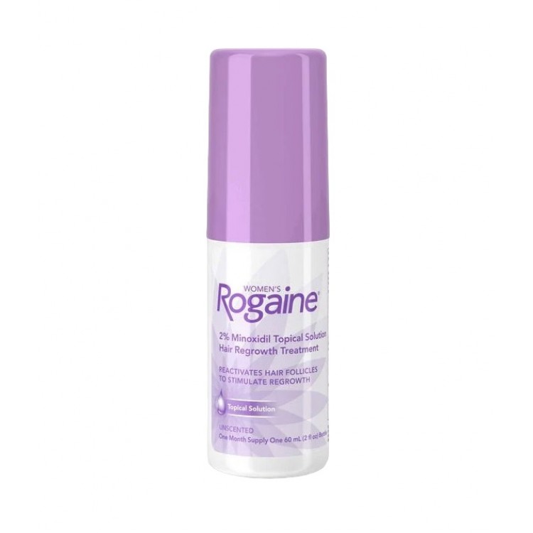 Rogaine Solutie, impotriva Caderii Parului, Minoxidil 2%, pentru Femei, Tratament 1 luna (1 x flacon 60ml)