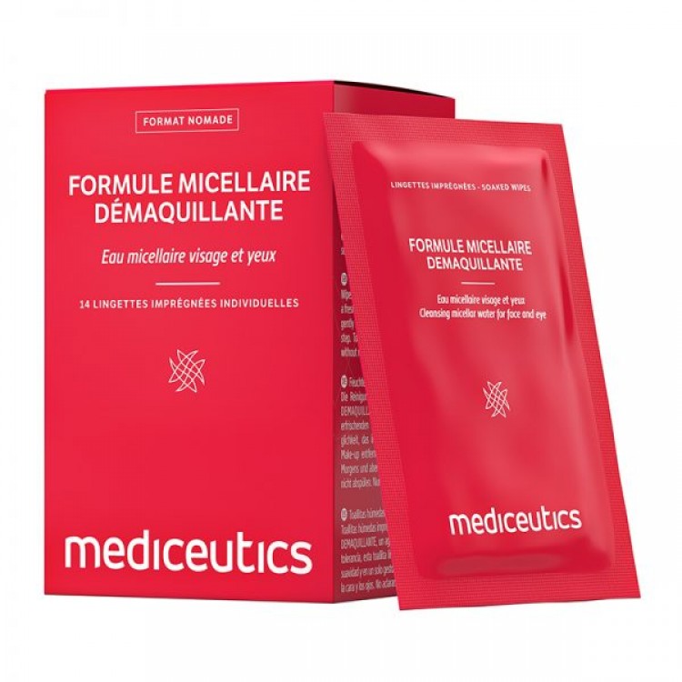 Servetele Demachiante, Mediceutics Formule Micellaire Demaquillante, 14 BUC