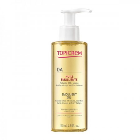 Ulei Micro-Emulsie Relipidant pentru Piele Sensibila, foarte Uscata si Atopica, Topicrem DA, 145 ML Ulei Micro-Emulsie Relipidant pentru Piele Sensibila, foarte Uscata si Atopica, Topicrem DA, 145 ML