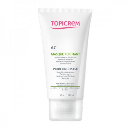 Masca Purifianta pentru Tenul Mixt-Gras, Topicrem AC, 50 ML Masca Purifianta pentru Tenul Mixt-Gras, Topicrem AC, 50 ML