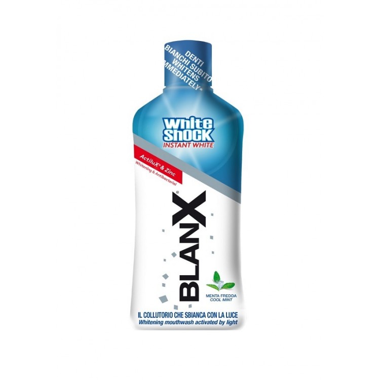 BlanX White Shock - Apa de Gura pentru Albirea Dintilor, 500 ml