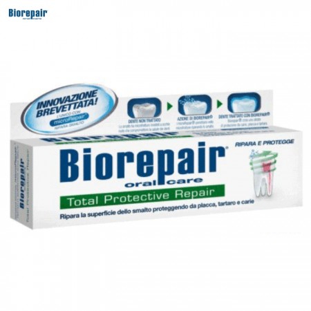 Biorepair Pasta de Dinti Protectie Totala fara Fluor 75 ml Biorepair Pasta de Dinti Protectie Totala fara Fluor 75 ml