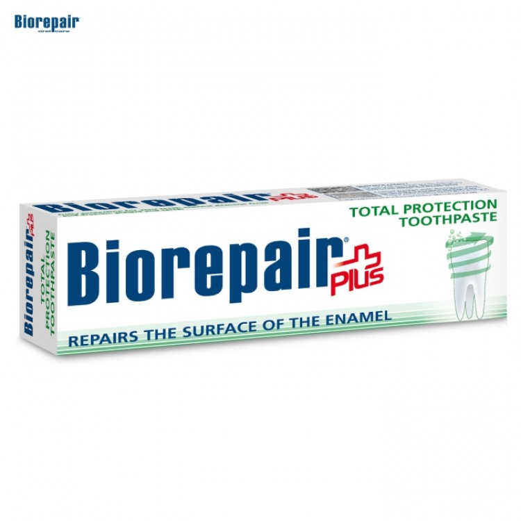 Biorepair Plus Protectie Totala fara Fluor, 100 ml