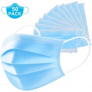 Masti de Protectie de Unica Folosinta 3 straturi - 50 buc Masti de Protectie de Unica Folosinta 3 straturi - 50 buc